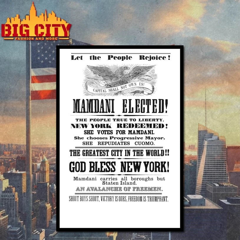 Let the People rejoice Mamdani Elected God Bless New York shirt