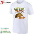 Lets Go Taco with Crunchy Cheese Snacks Food shirt