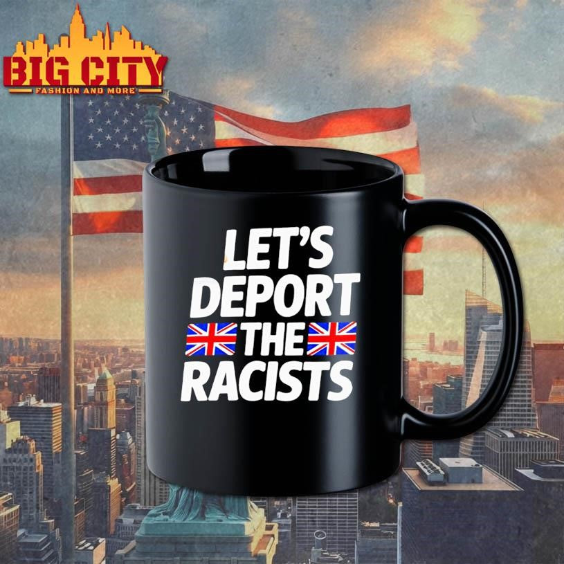 Let’s deport the racists England flag shirt