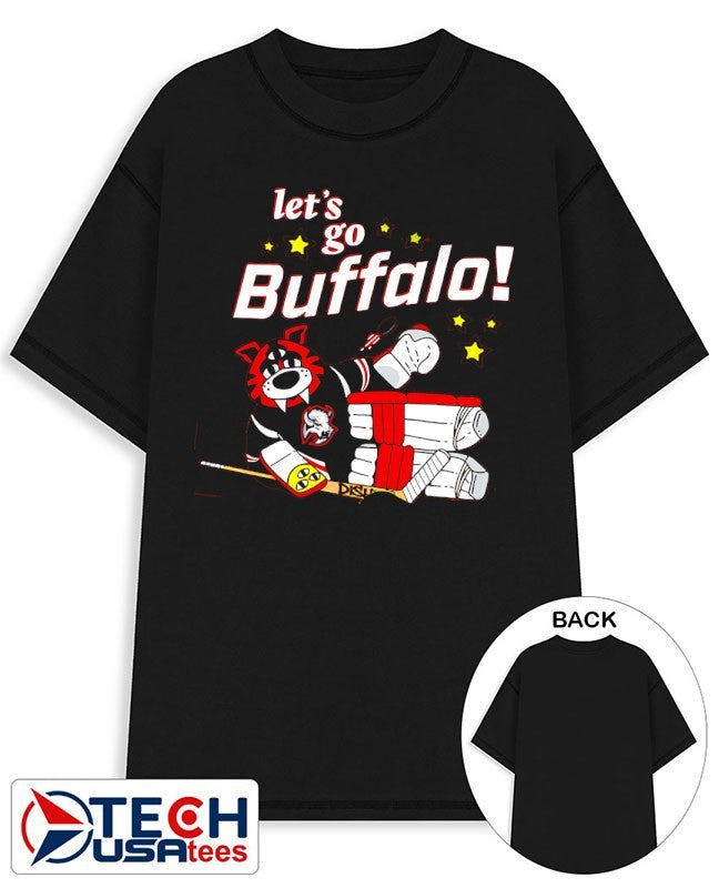 Let’s go Buffalo Sabres Hockey mascot shirt