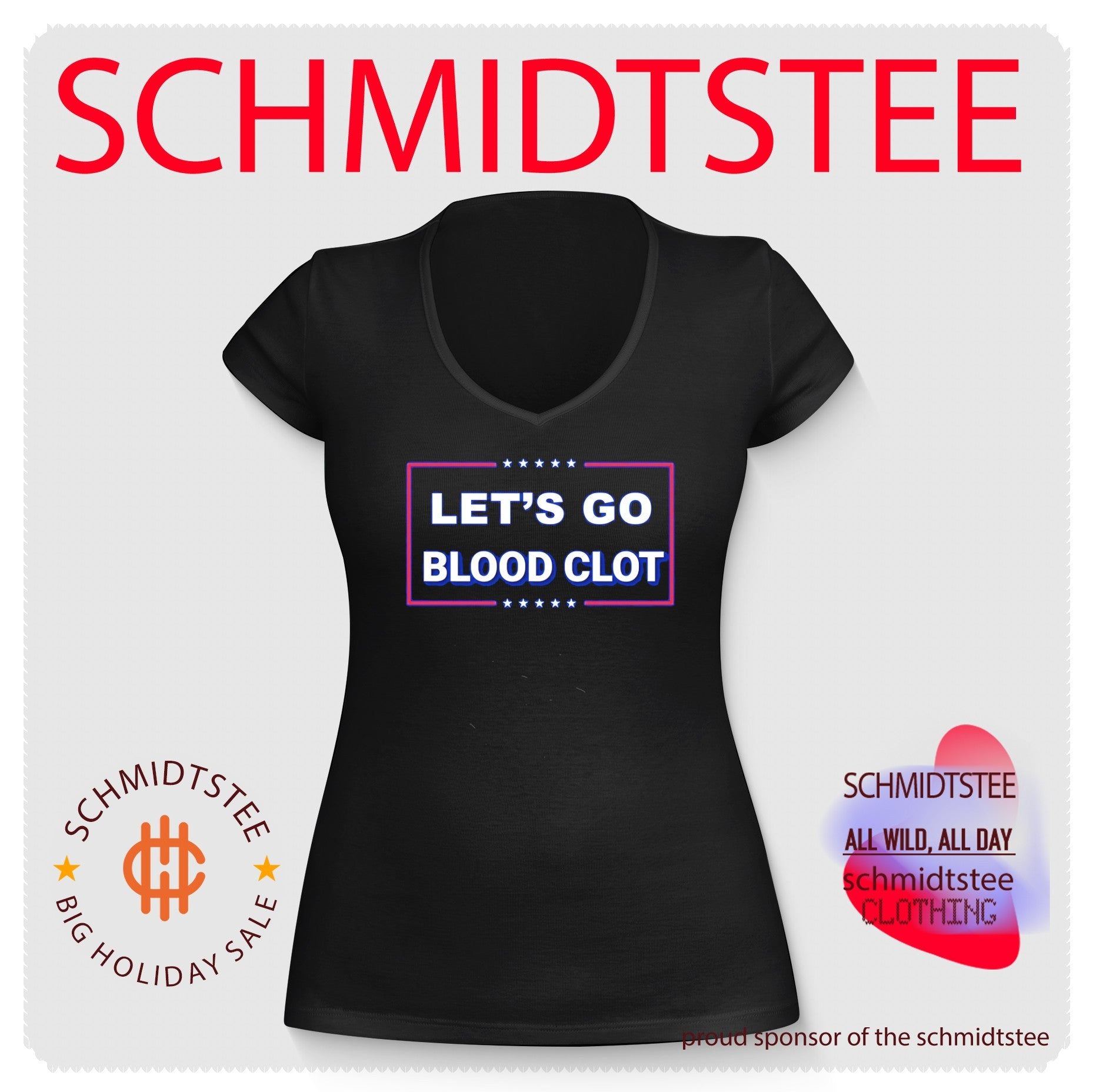 Let’s go blood clot shirt