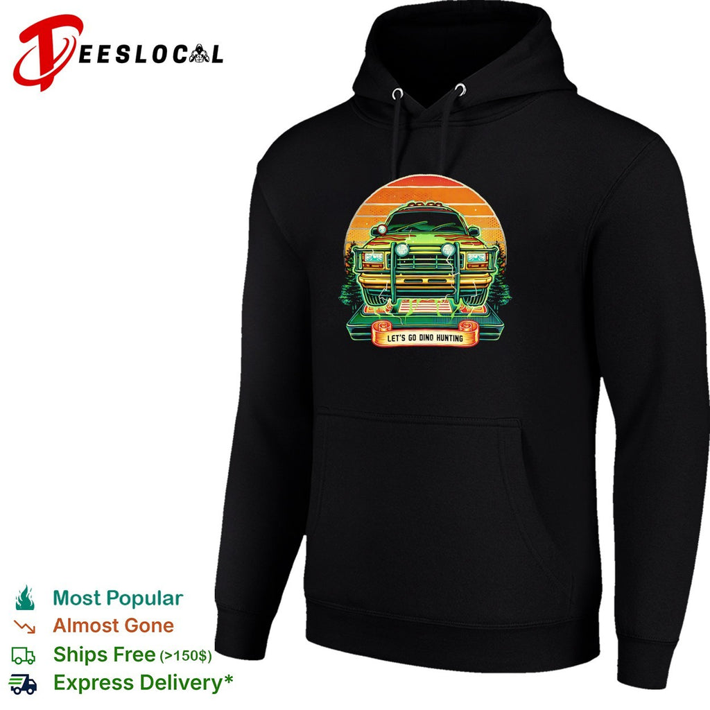 Let’s go dino hunting vintage truck shirt