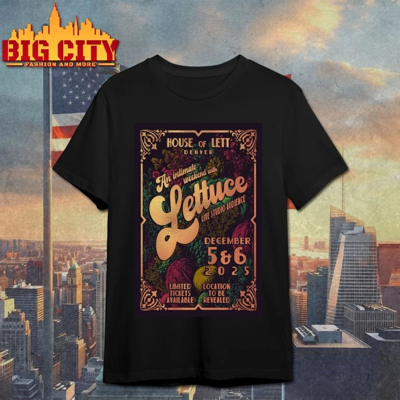 Lettuce Tour Denver, CO 2025 Poster Shirt