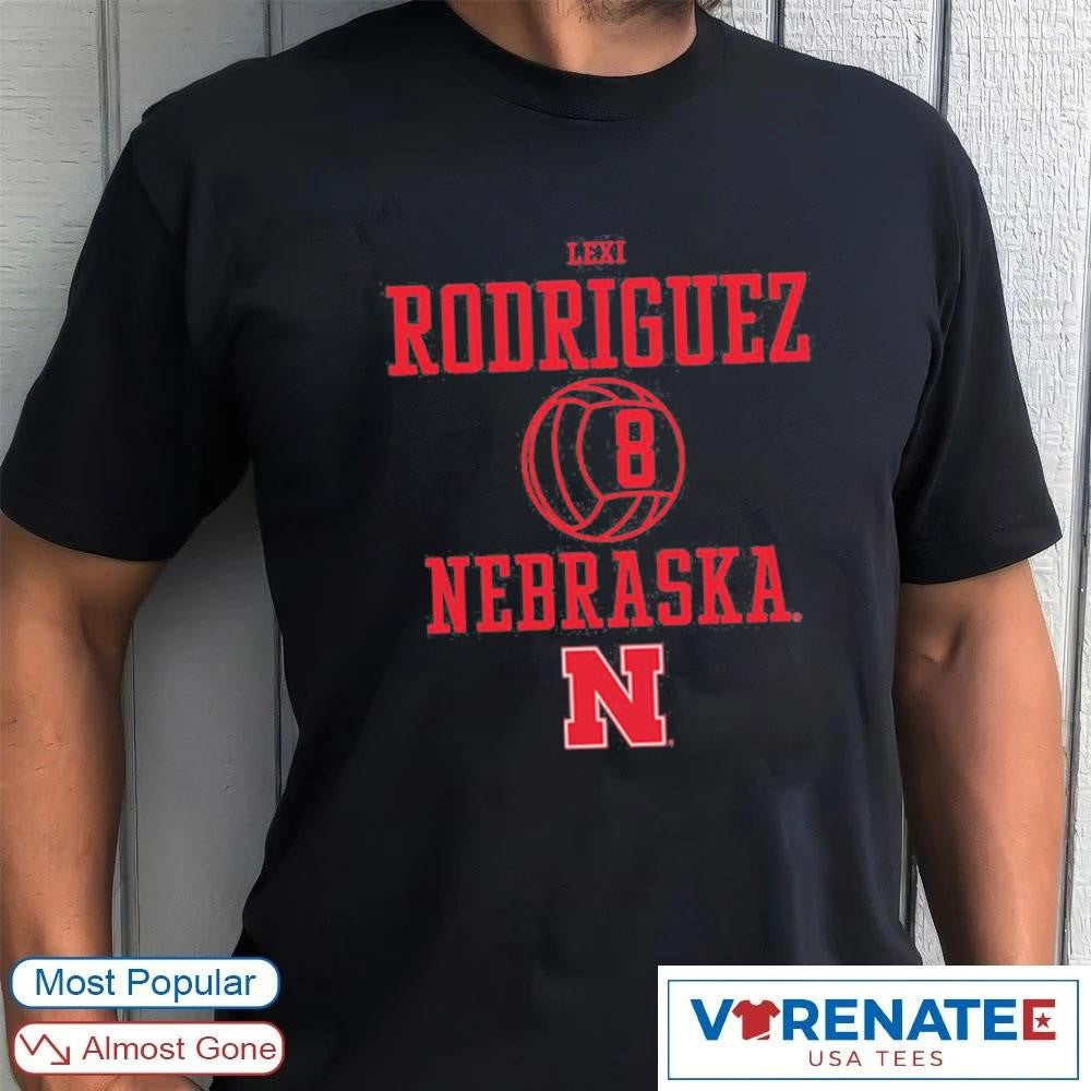 Lexi Rodriguez Rally Men’s Nebraska Cornhuskers NIL Sport Icon shirt