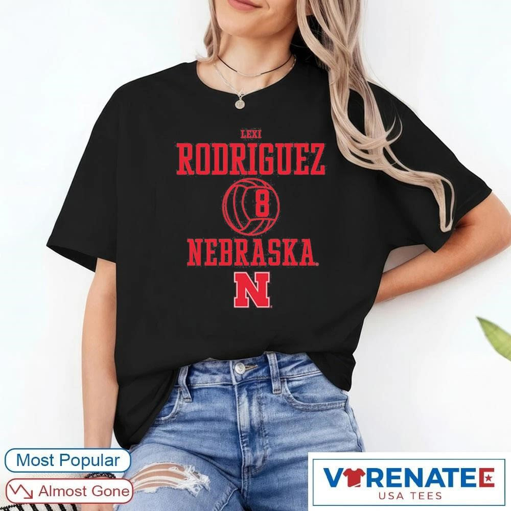 Lexi Rodriguez Rally Men’s Nebraska Cornhuskers NIL Sport Icon shirt
