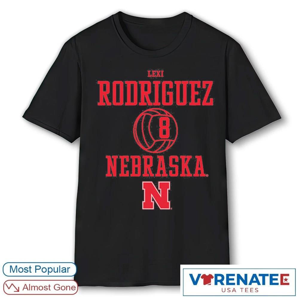 Lexi Rodriguez Rally Men’s Nebraska Cornhuskers NIL Sport Icon shirt