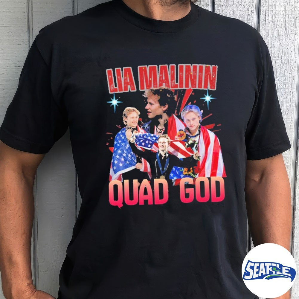 Lia Malinin Milano Cortina 2026 Quad God Olympics Team USA shirt