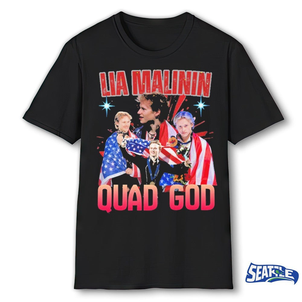 Lia Malinin Milano Cortina 2026 Quad God Olympics Team USA shirt