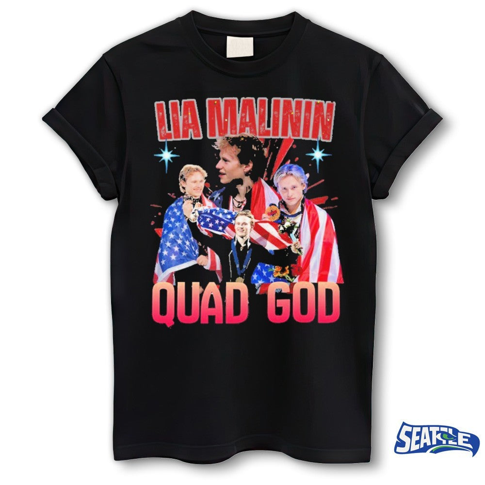 Lia Malinin Milano Cortina 2026 Quad God Olympics Team USA shirt