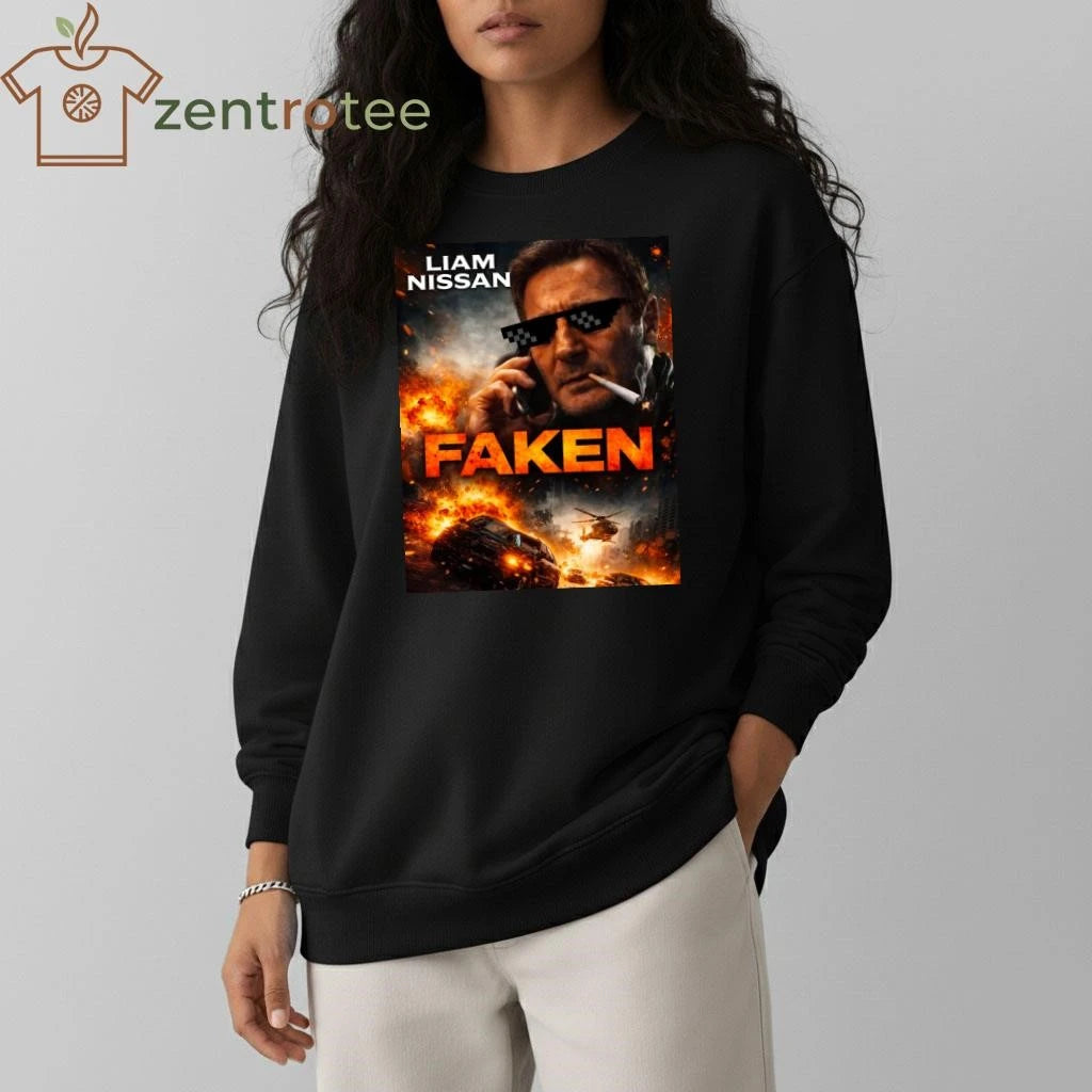 Liam Nissan Faken tee