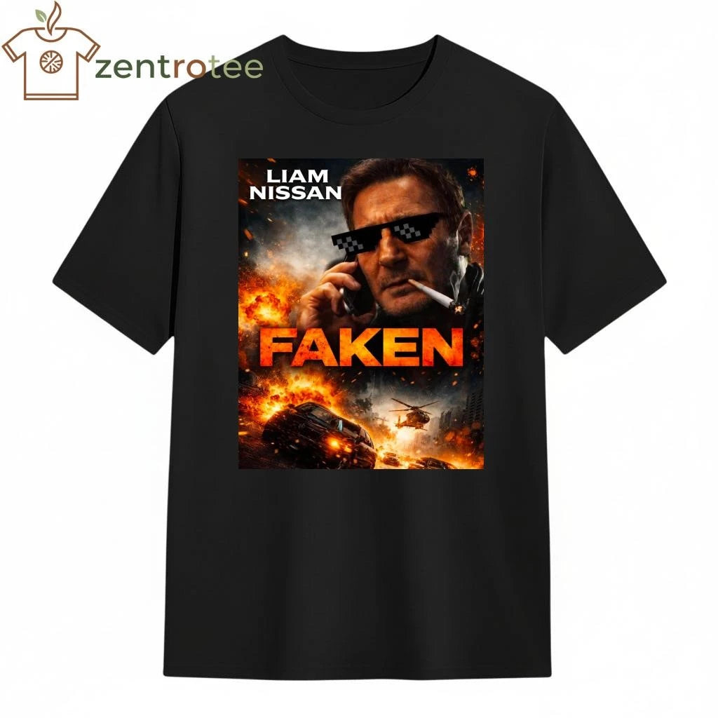 Liam Nissan Faken tee