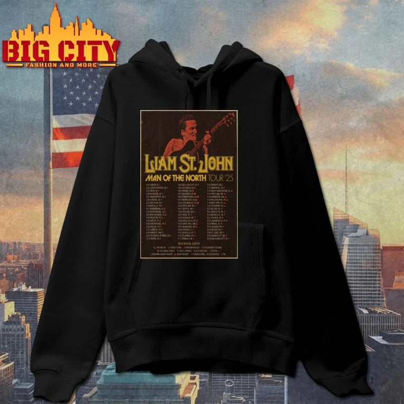 Liam St. John Man Of The North Tour 2025 Poster shirt