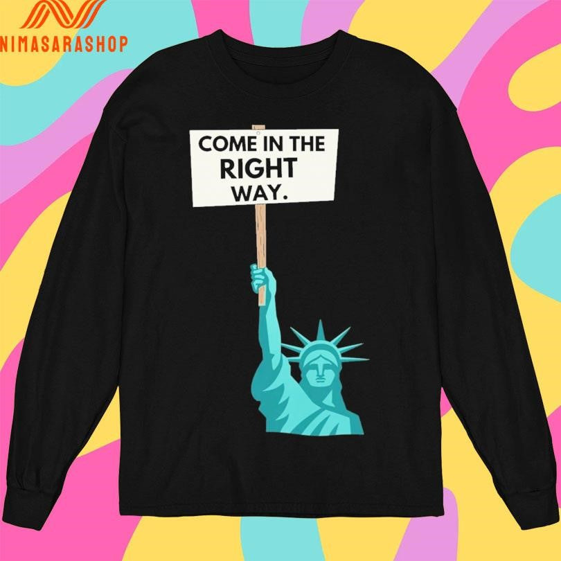 Liberties Support Ice Come In The Right Way Shirts