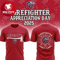 Liberty Flames NCAA Firefighter Day Of Appreciation 2025 Two Sided Shirt