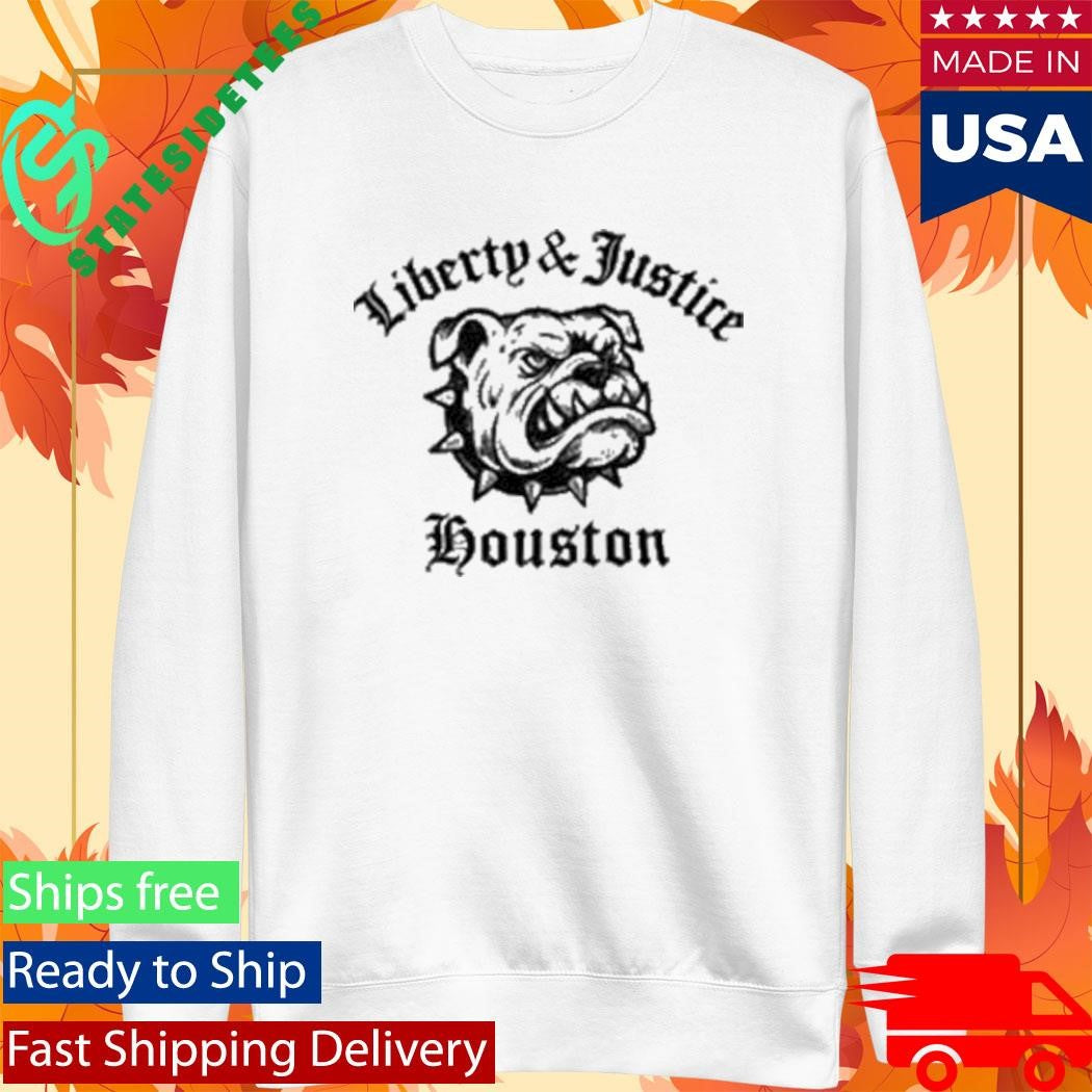 Liberty &amp; Justice Houston Bulldog Shirt