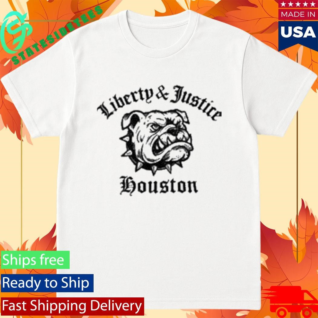Liberty &amp; Justice Houston Bulldog Shirt