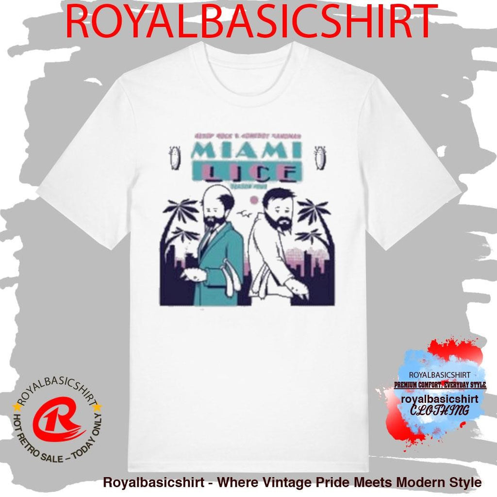 Lice Aesop Rock &amp; Homeboy Sandman Miami Lice T-Shirt