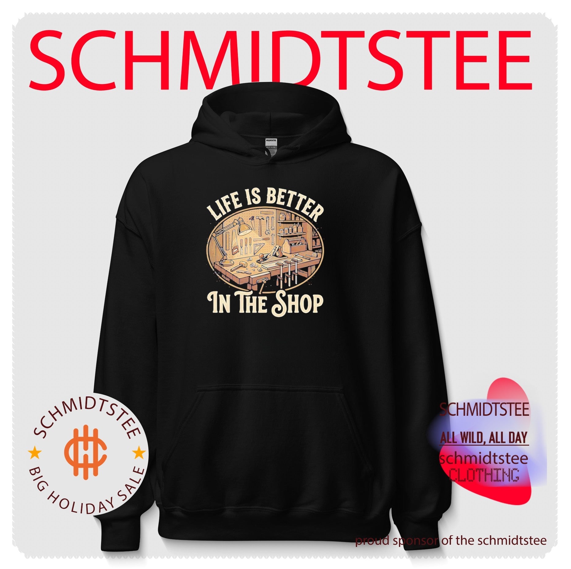 Life Is Better in the Shop Woodworking Vintage shirt