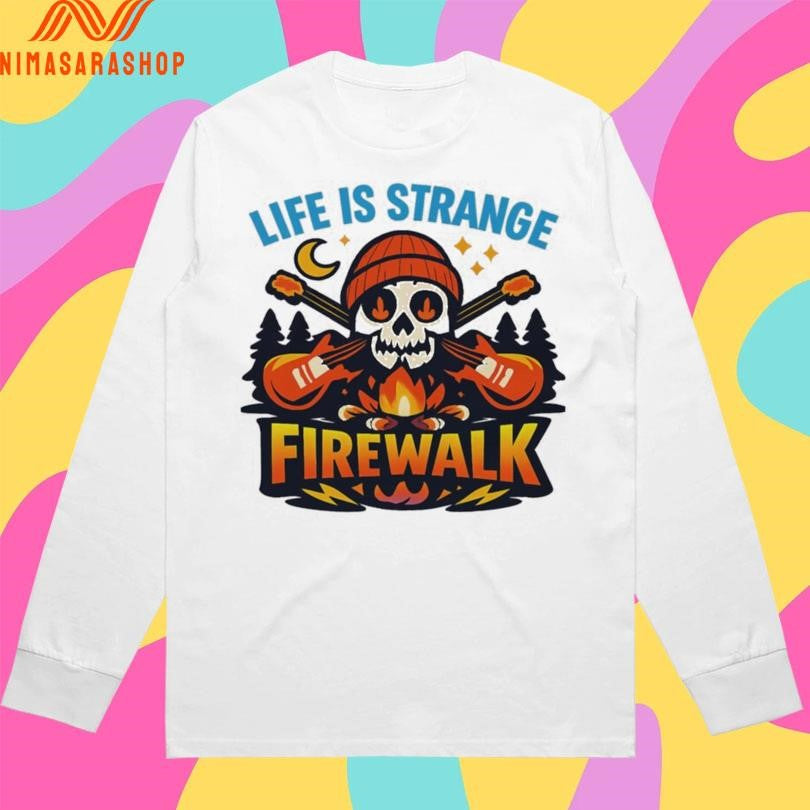 Life Is Strange Firewalk Skull Guitars Shirts