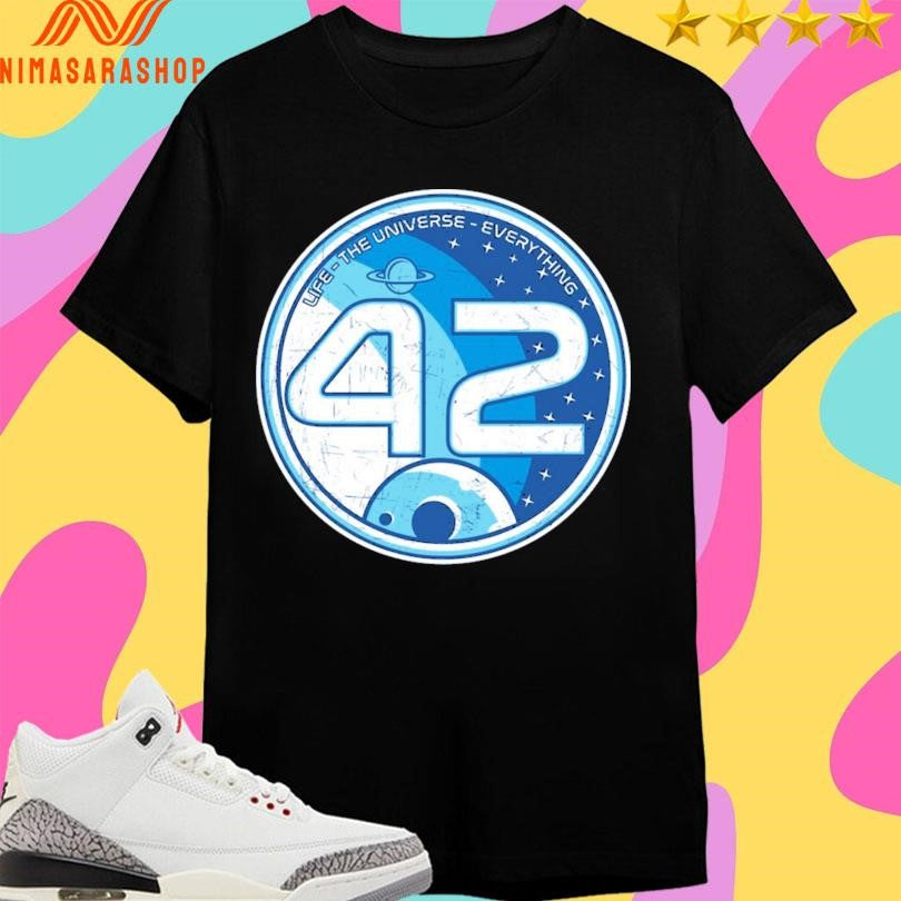 Life The Universe Everything 42 Logo Shirts