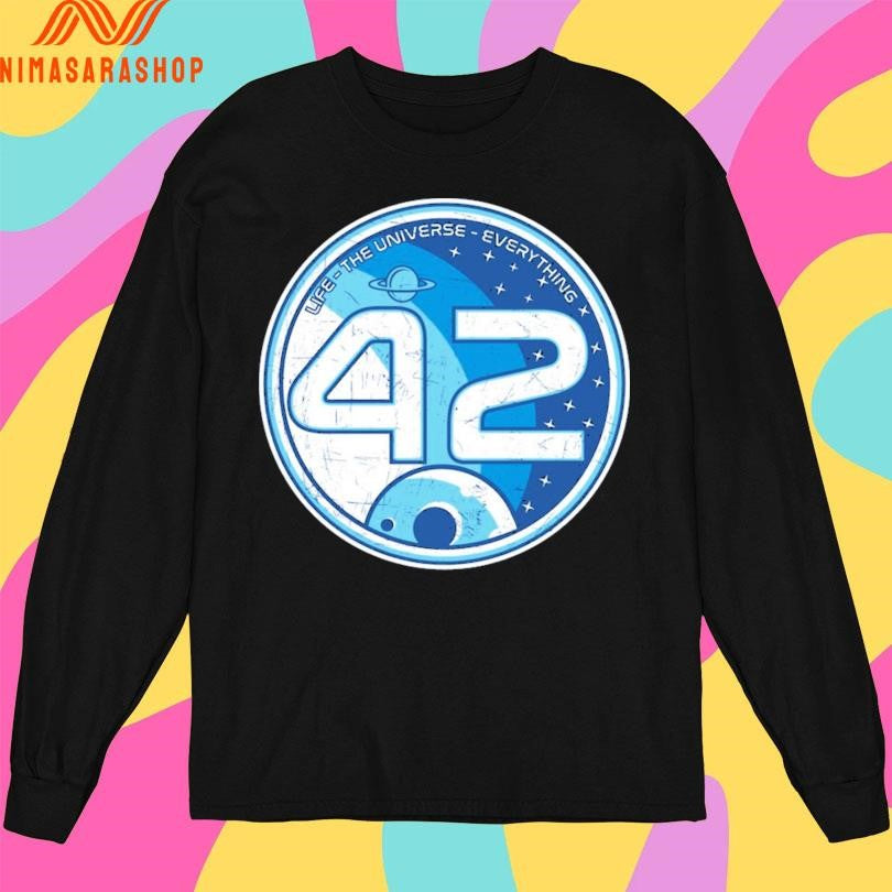 Life The Universe Everything 42 Logo Shirts