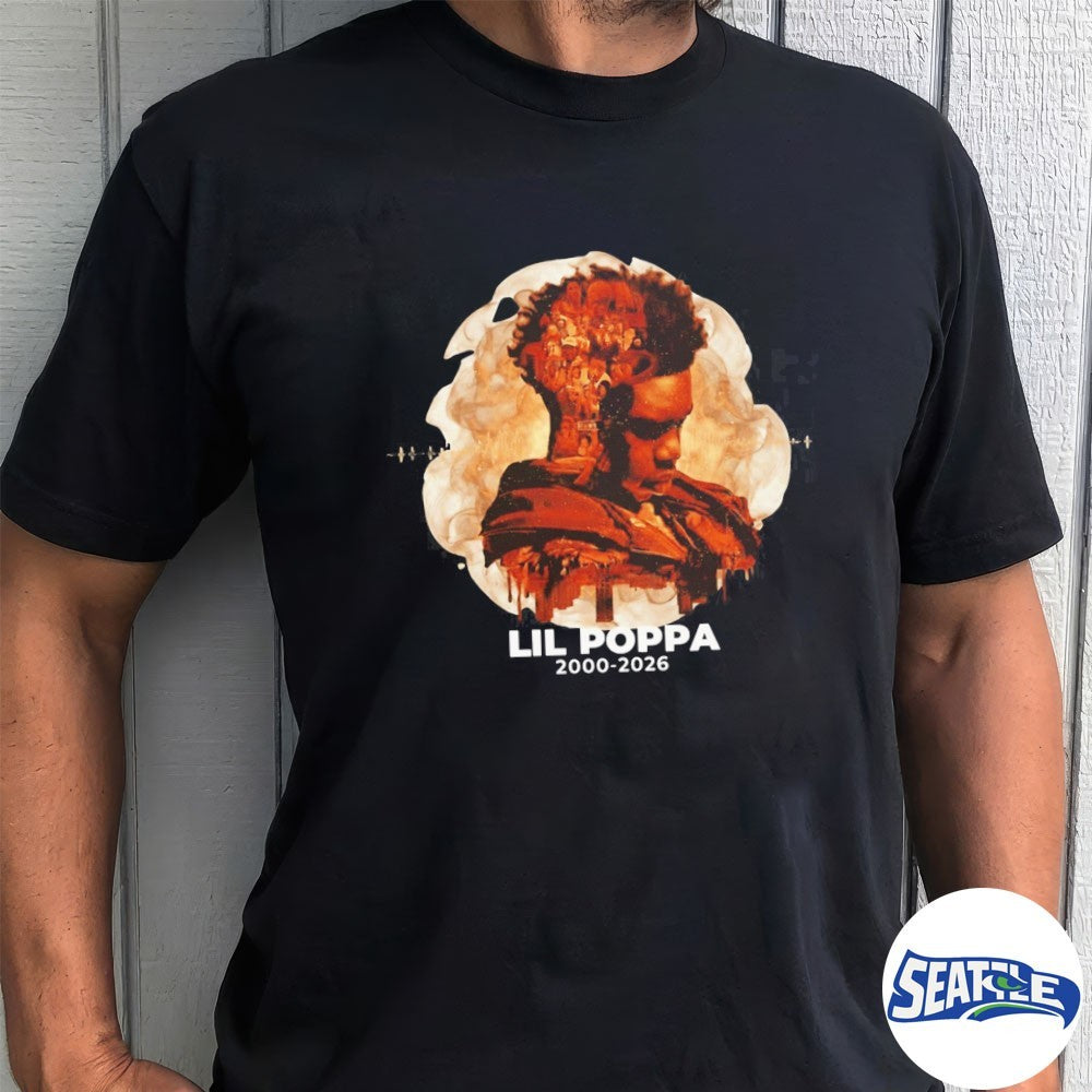 Lil Poppa 2000-2026 Memorial Rap Tribute shirt