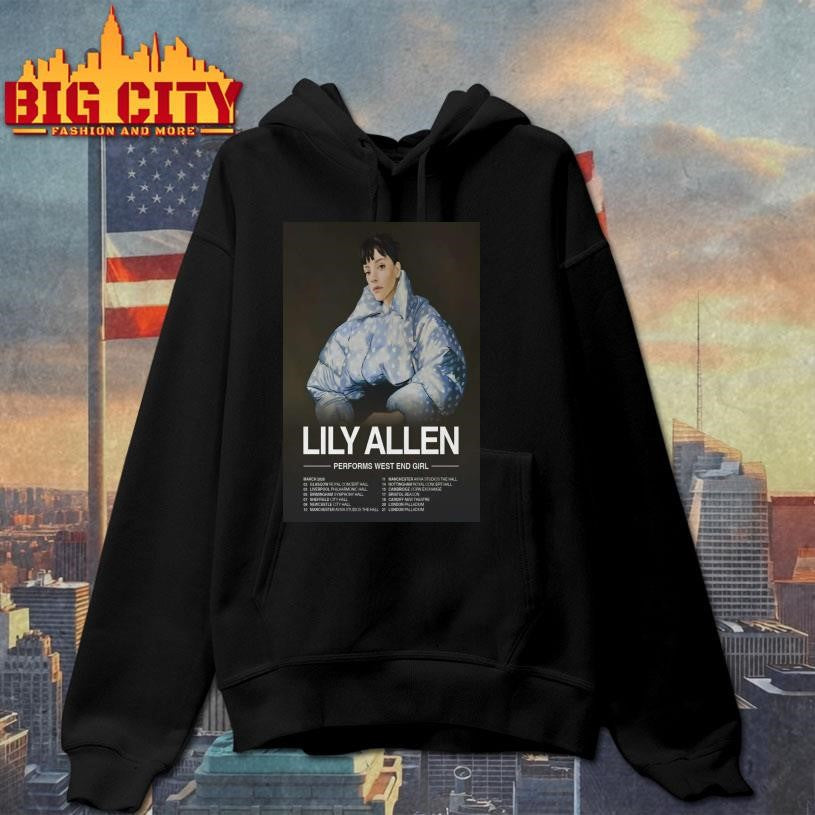 Lily Allen Tour 2026 Poster Shirt