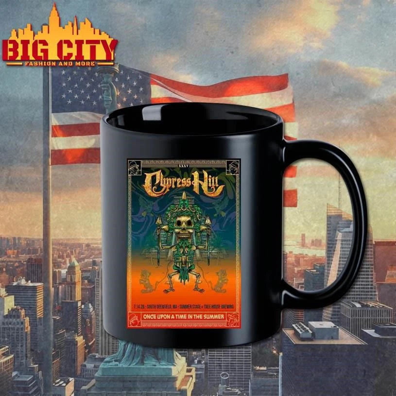 Limited Edition Cypress Hill July 14 2026 Deerfield MA Poster Shirt