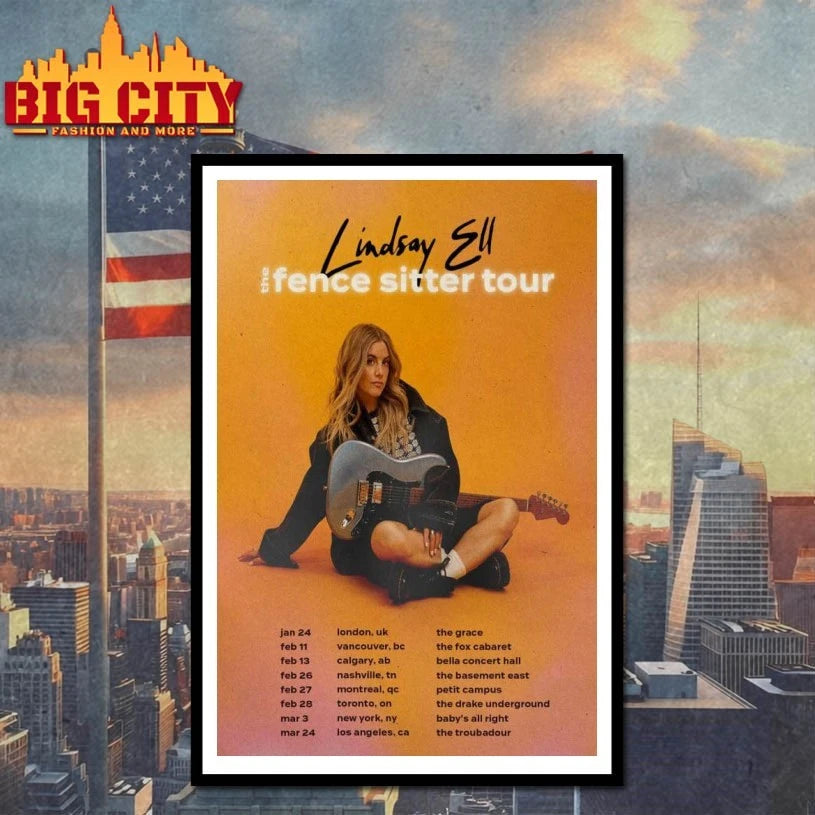 Lindsay Ell Fall Tour 2026 Poster Shirt