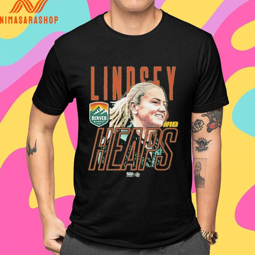 Lindsey Heaps Denver Summit FC Player Name Shirts