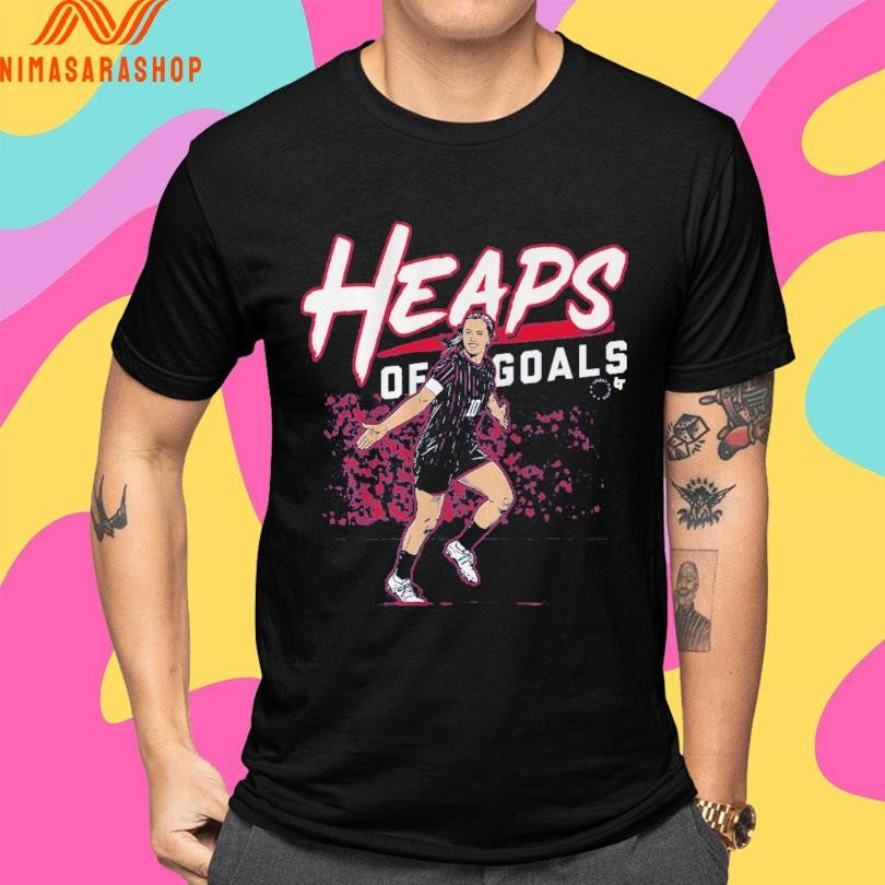 Lindsey Heaps Heaps Of Goals Shirts