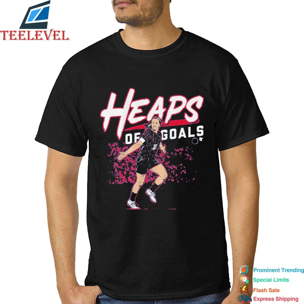 Lindsey Heaps Heaps Of Goals T-shirts
