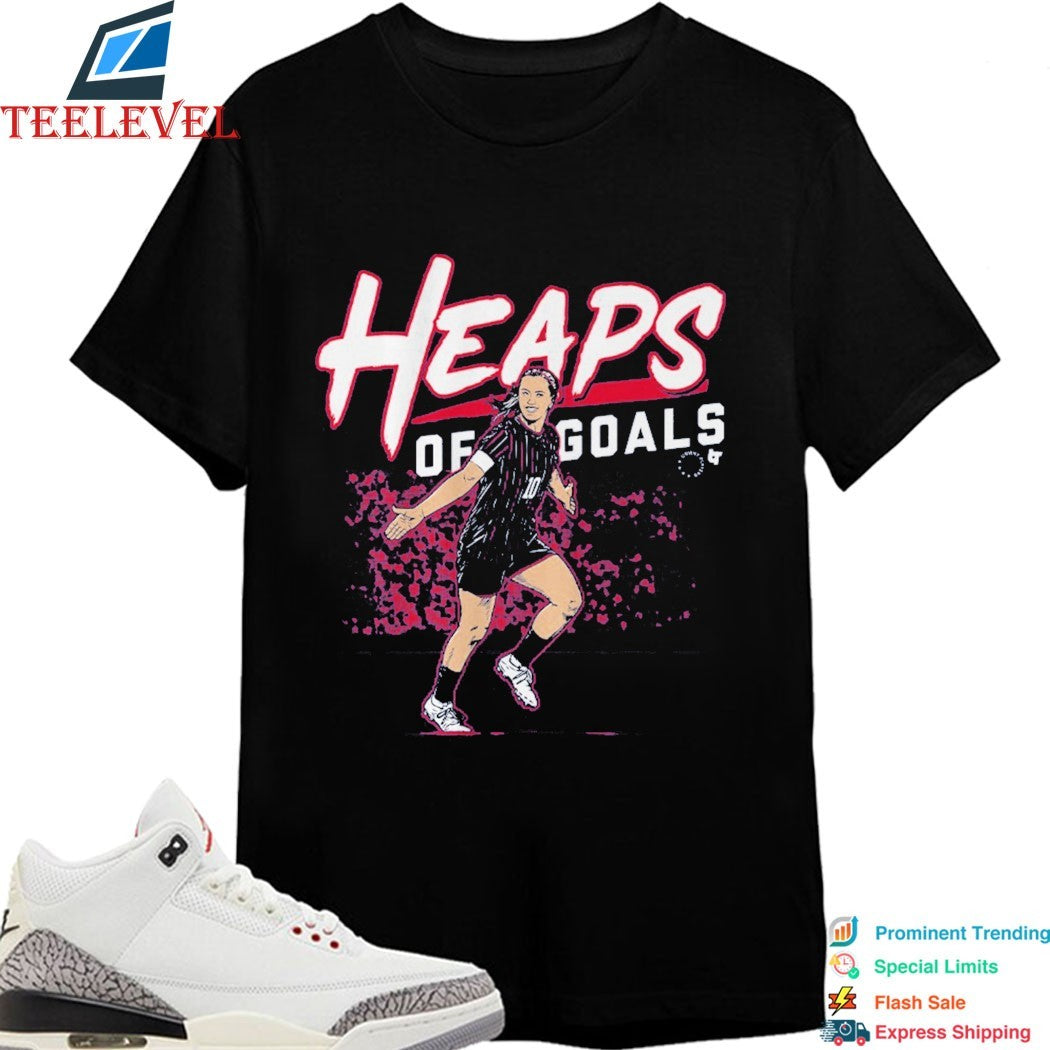 Lindsey Heaps Heaps Of Goals T-shirts