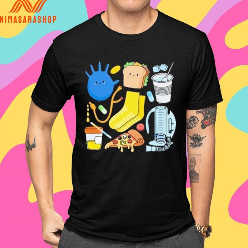 Lindsey Shelton Scrubhacks Collab Nurse Collage Shirts