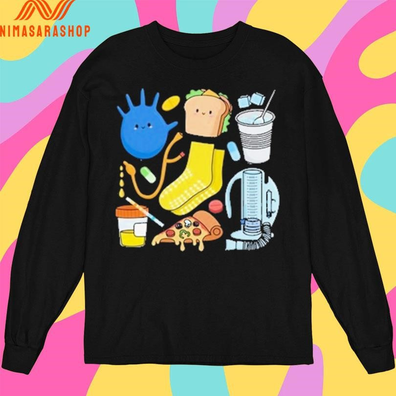 Lindsey Shelton Scrubhacks Collab Nurse Collage Shirts