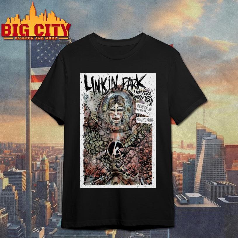 Linkin Park From Zero World Tour 2025 Poster Shirt