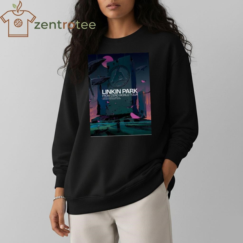 Linkin Park From Zero World Tour Adelaide Australia 2026 shirt