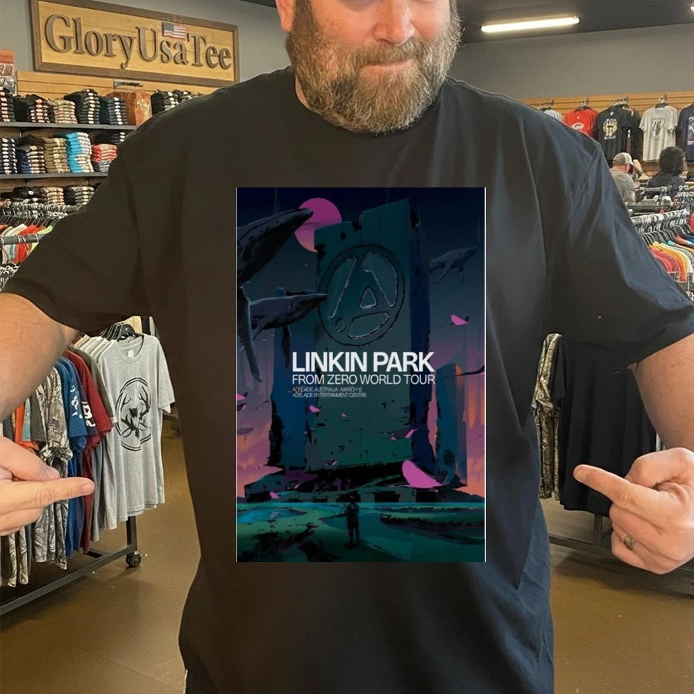 Linkin Park From Zero World Tour at Adelaide Entertainment Centre on 12 Mar 2026 Poster Shirt