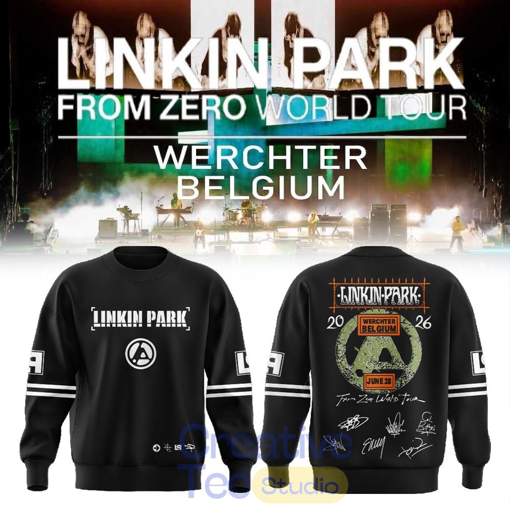 Linkin Park From Zero World Tour to Festivalpark in Werchter, Belgium Sweatshirt