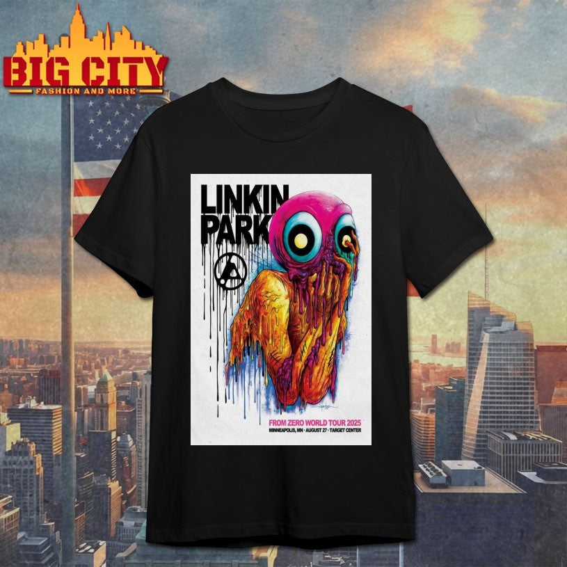Linkin Park Minneapolis, MN August 27, 2025 Target Center Poster shirt