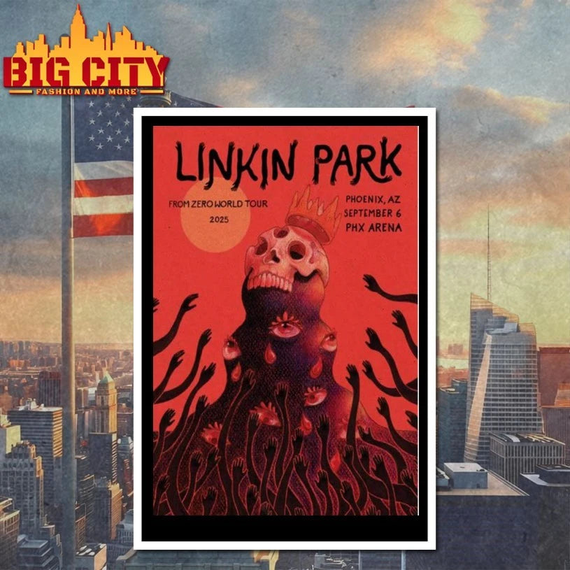 Linkin Park Phoenix 2025 Poster Shirt