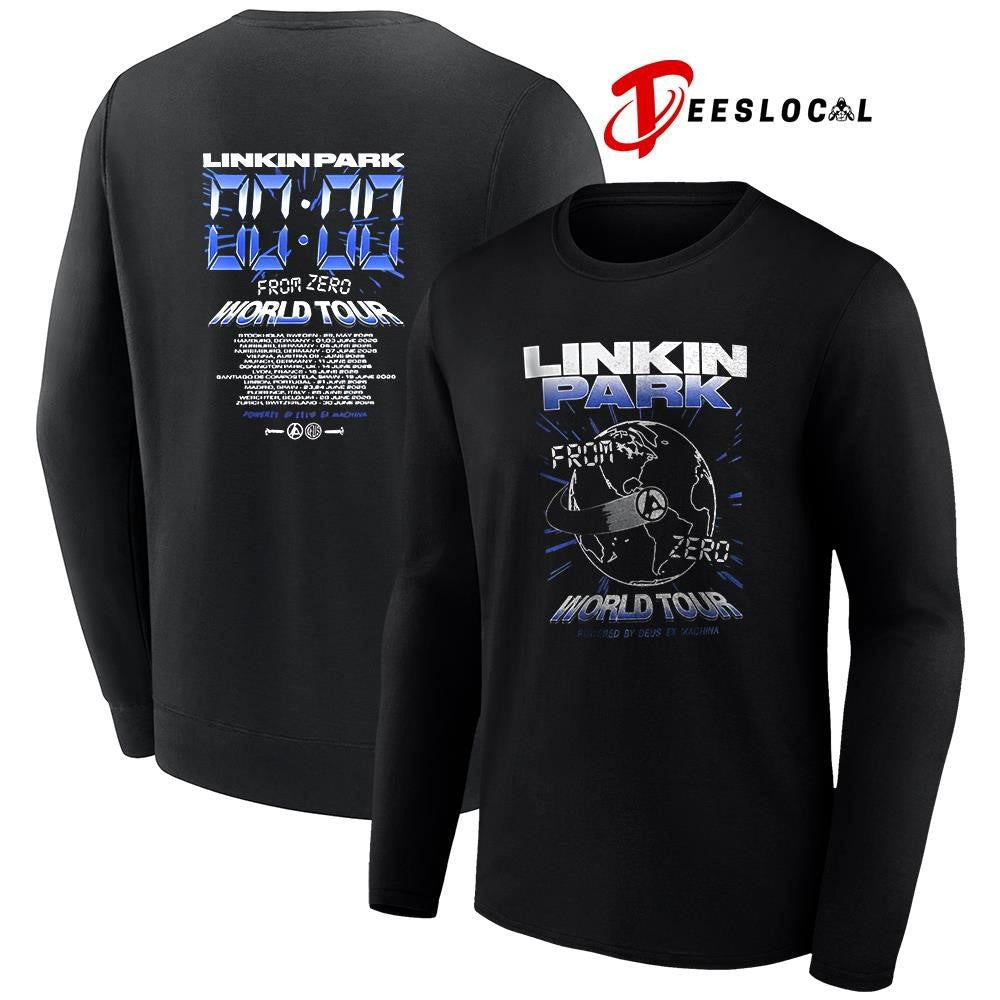 Linkin Park X Deus Ex Machine Madrid Spain From Zero dates schedule shirt