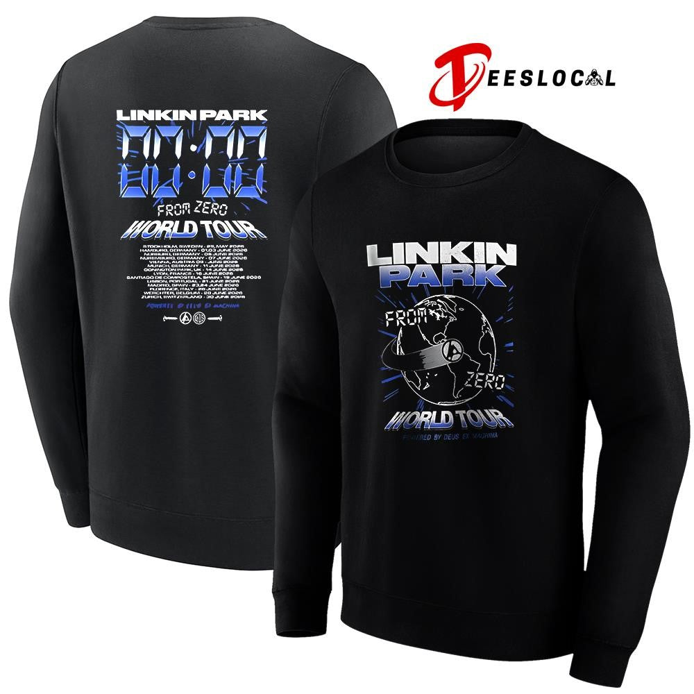 Linkin Park X Deus Ex Machine Madrid Spain From Zero dates schedule shirt