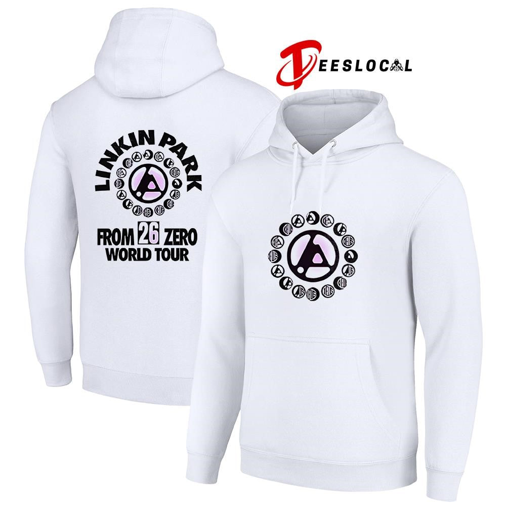 Linkin Park X Deus Ex Machine Madrid Spain From Zero logo shirt