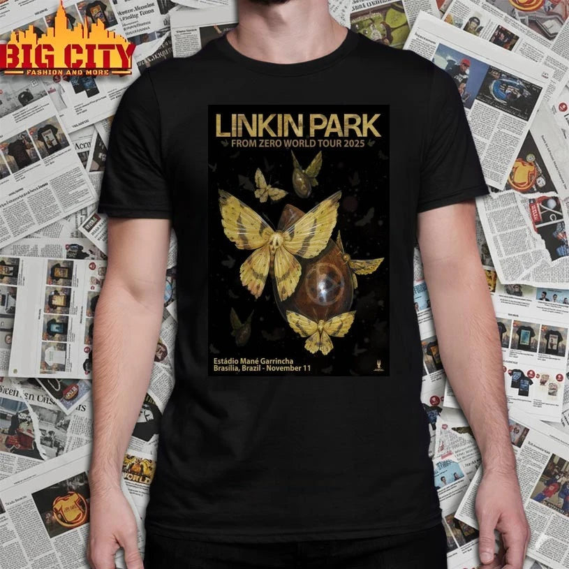 Linkin Park at Arena BRB Mané Garrincha Brasília, Brazil 11 Nov 2025 Poster Shirts