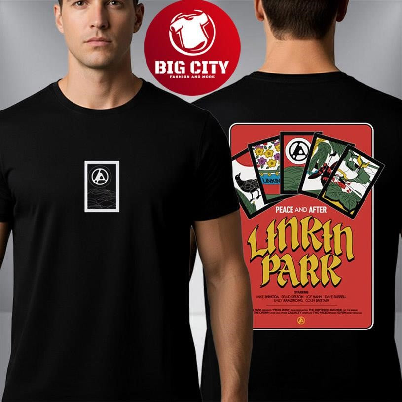 Linkin Park x Peace And After Hanafuda Two Sided Shirt