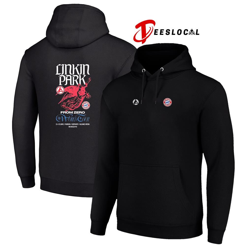LinkinParkxFCBayernMunchenFromZeroworldtourMunchenDeutschlandgraphicshirt
