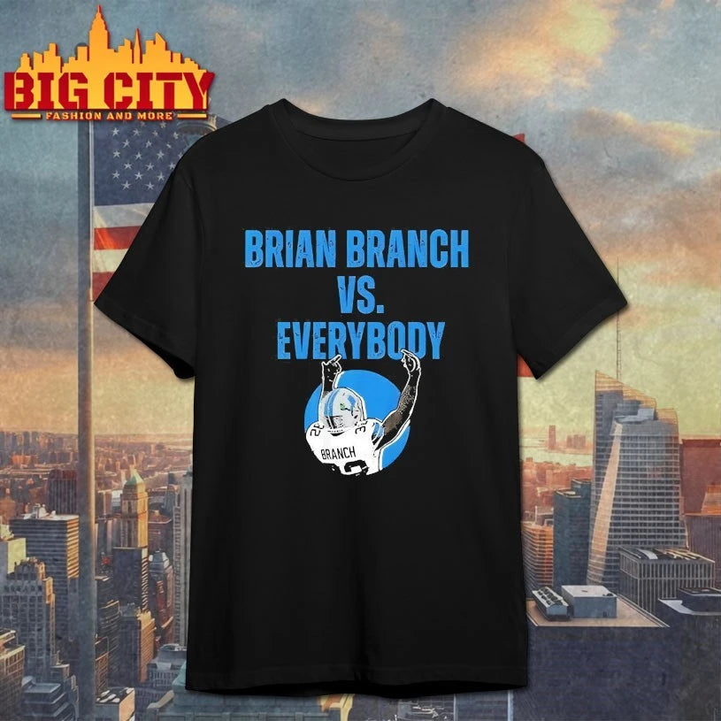 Lions Brian Branch Vs Everybody Shirt
