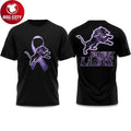 Lions Domestic Violence Awareness Month 2025 New Two Sided Shirt