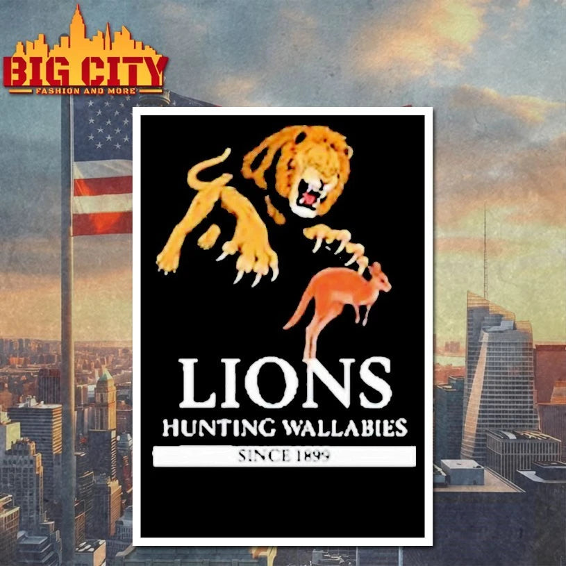 Lions Hunting Wallabies Since 1899 shirt
